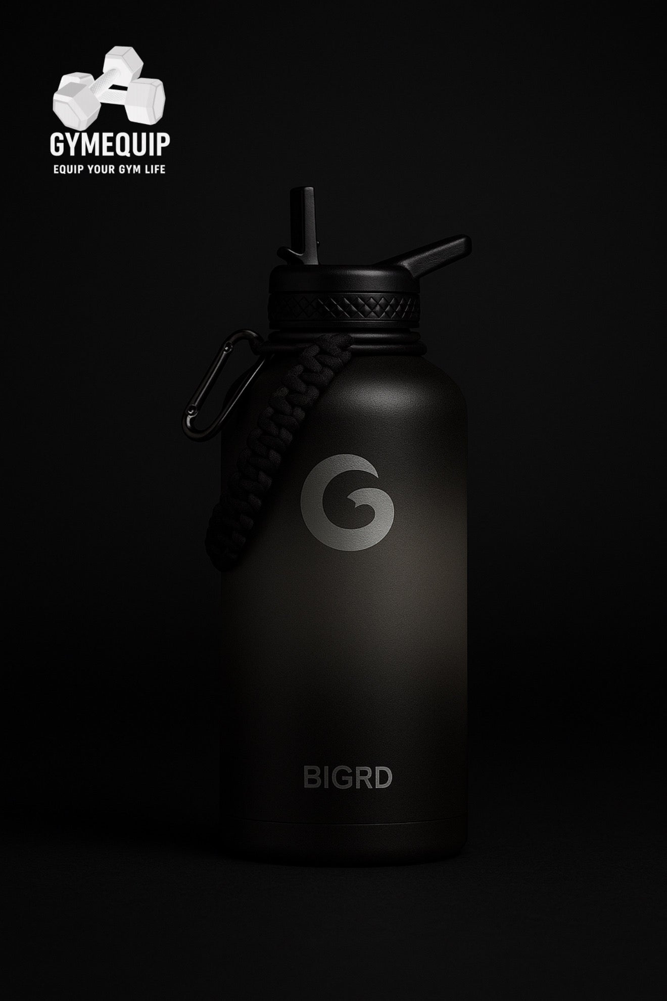 BIGRD 40 and 64 ounce (1 and 2 liter) stainless steel flask