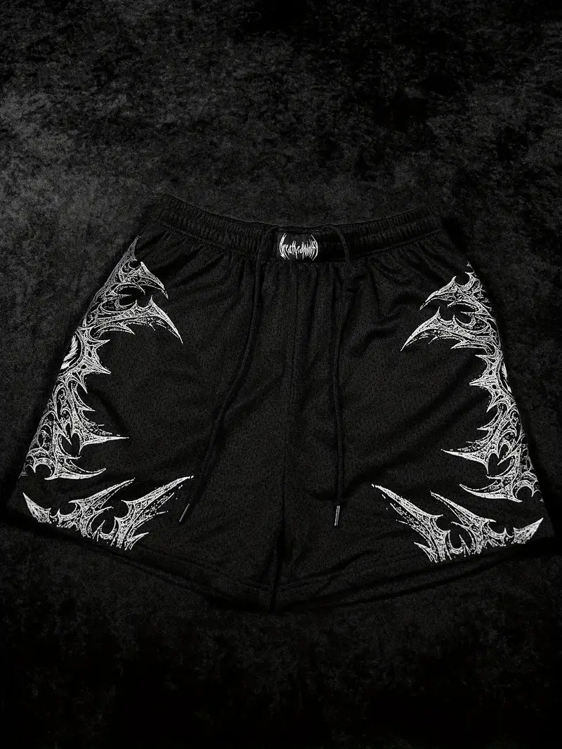 Men's Graphic Gym Shorts