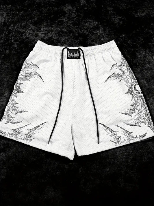 Men's Graphic Gym Shorts