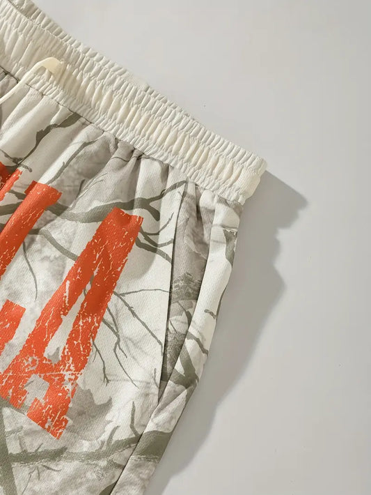 Men's Graphic Gym Shorts