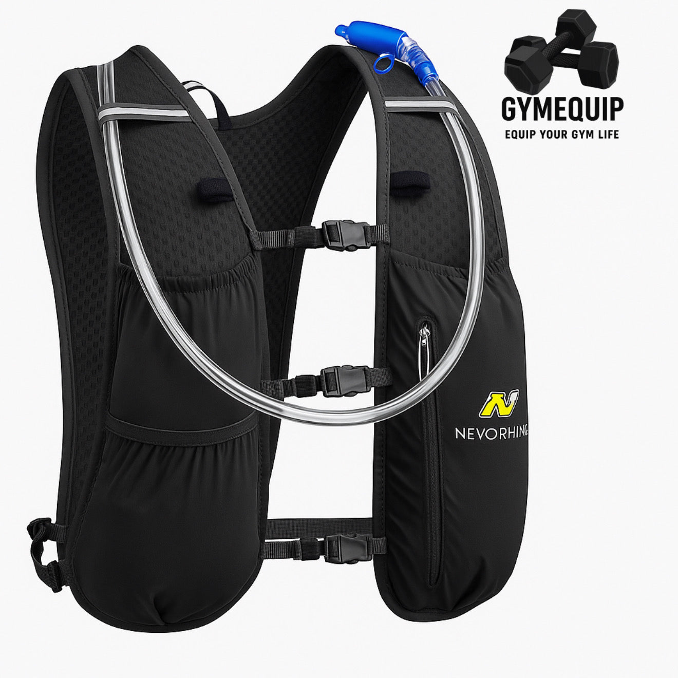 NEVO RHINO 3-in-1 Cooling Hydration Backpack with Bladder & Soft Water Bottle