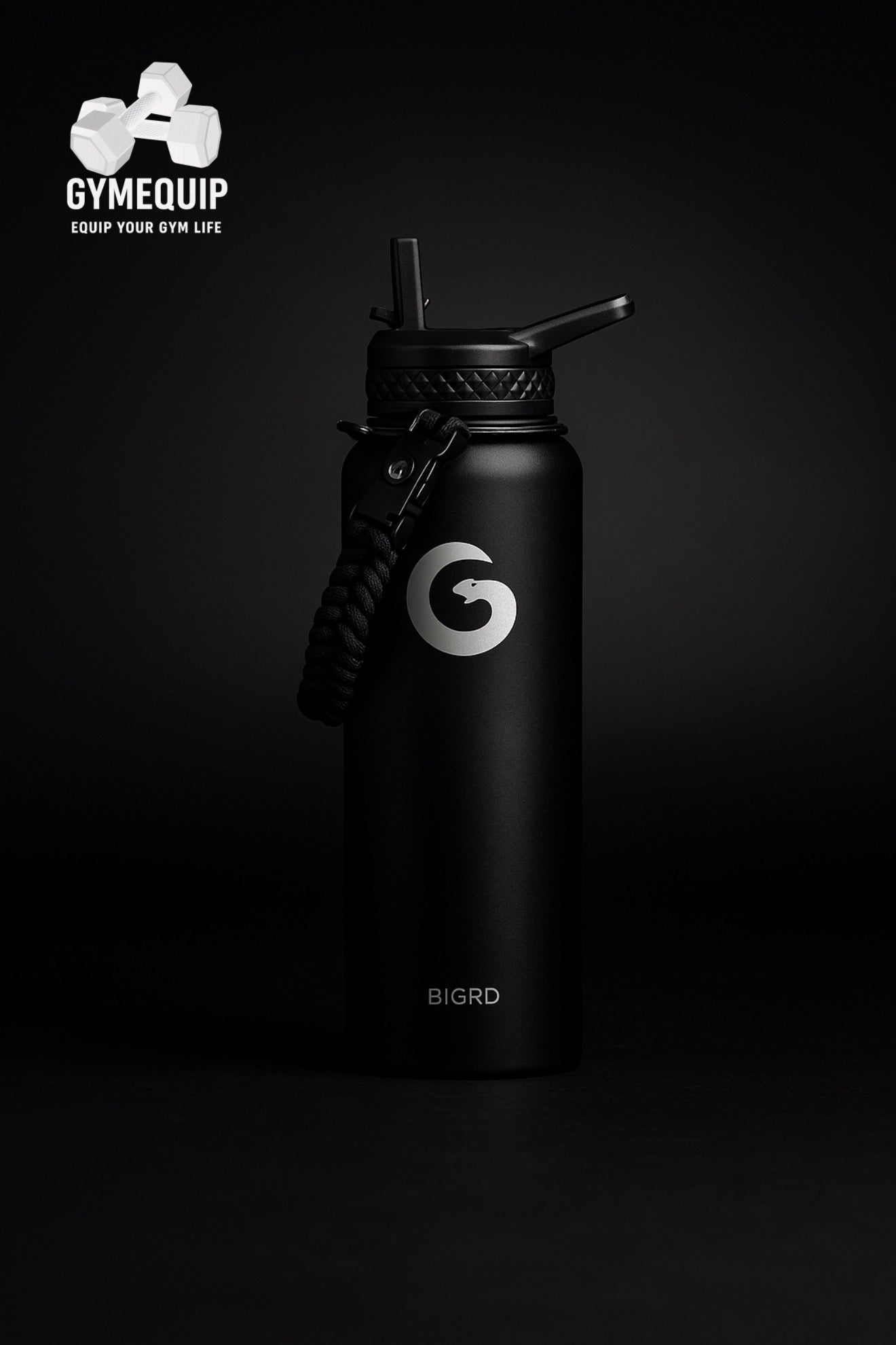 BIGRD 40 and 64 ounce (1 and 2 liter) stainless steel flask