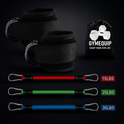 5pcs Ankle Resistance Bands