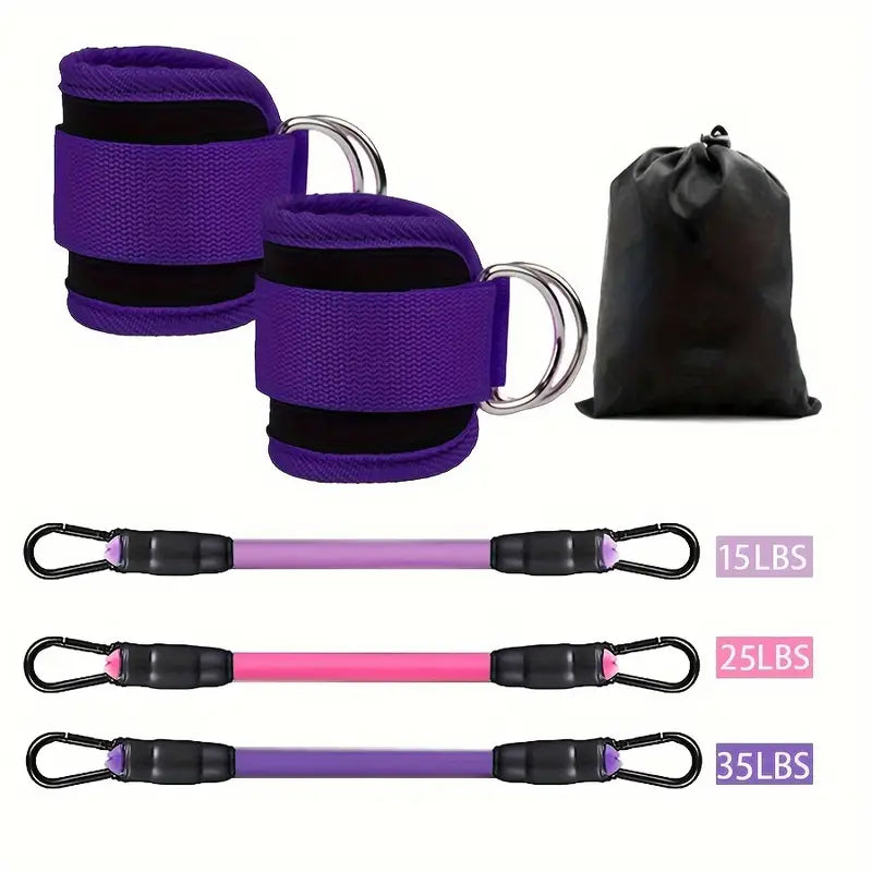 5pcs Ankle Resistance Bands