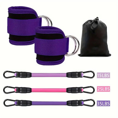 5pcs Ankle Resistance Bands