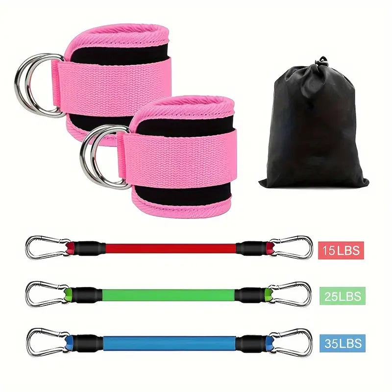 5pcs Ankle Resistance Bands