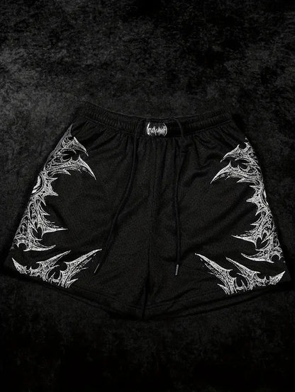 Men's Graphic Gym Shorts