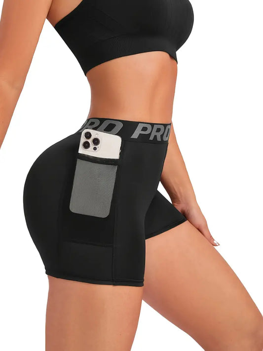 Woman's High Waist Short Leggings