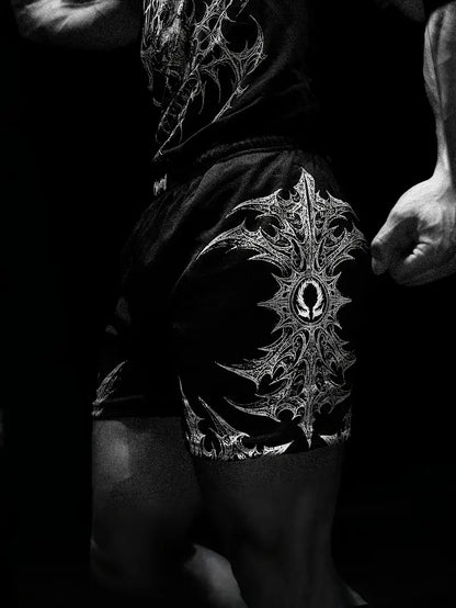 Men's Graphic Gym Shorts