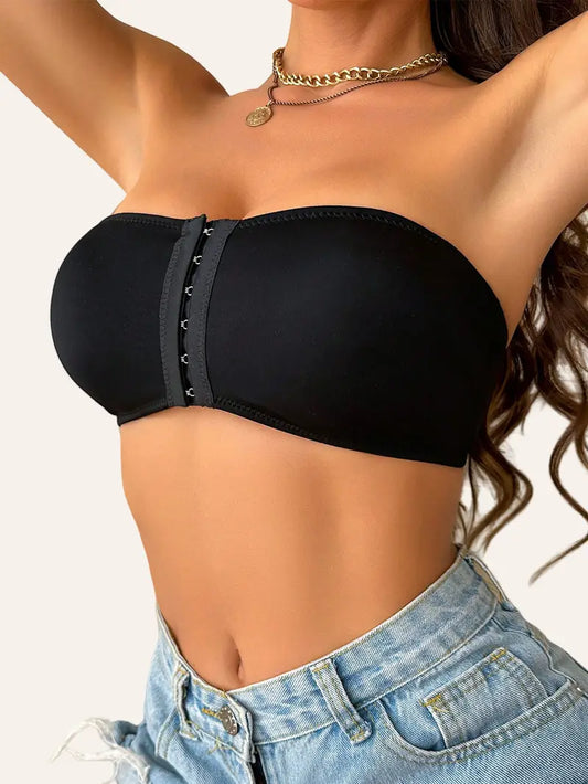 Woman's Strapless Push-up Bra