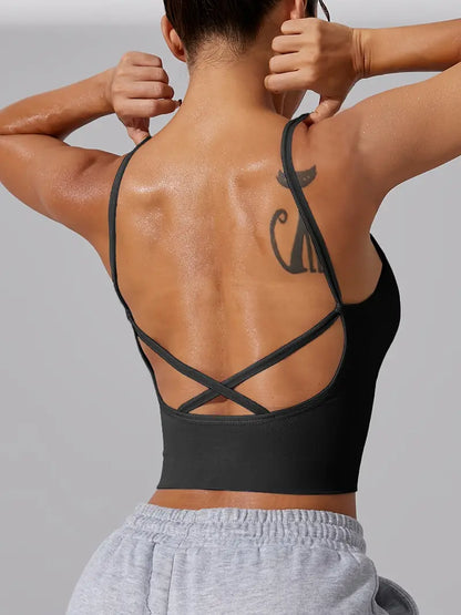 Woman's Gym String Top