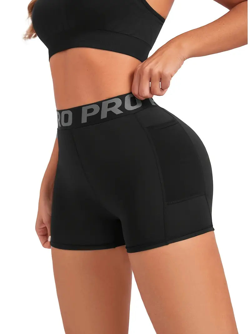 Woman's High Waist Short Leggings