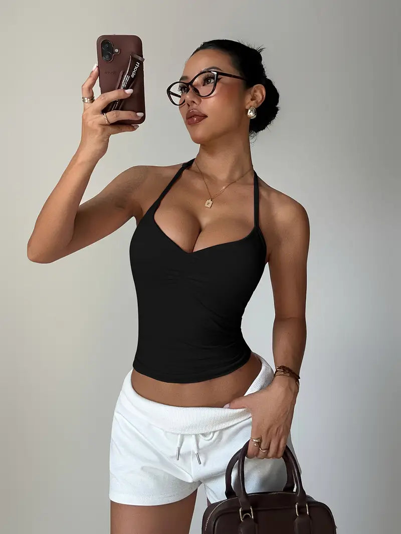 Woman's Gym String Top