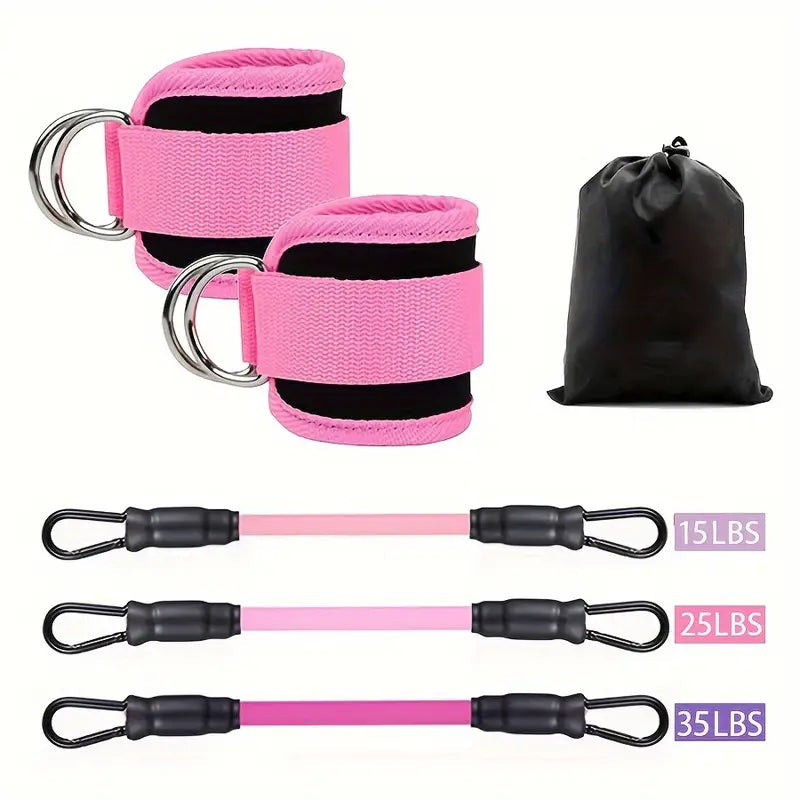 5pcs Ankle Resistance Bands