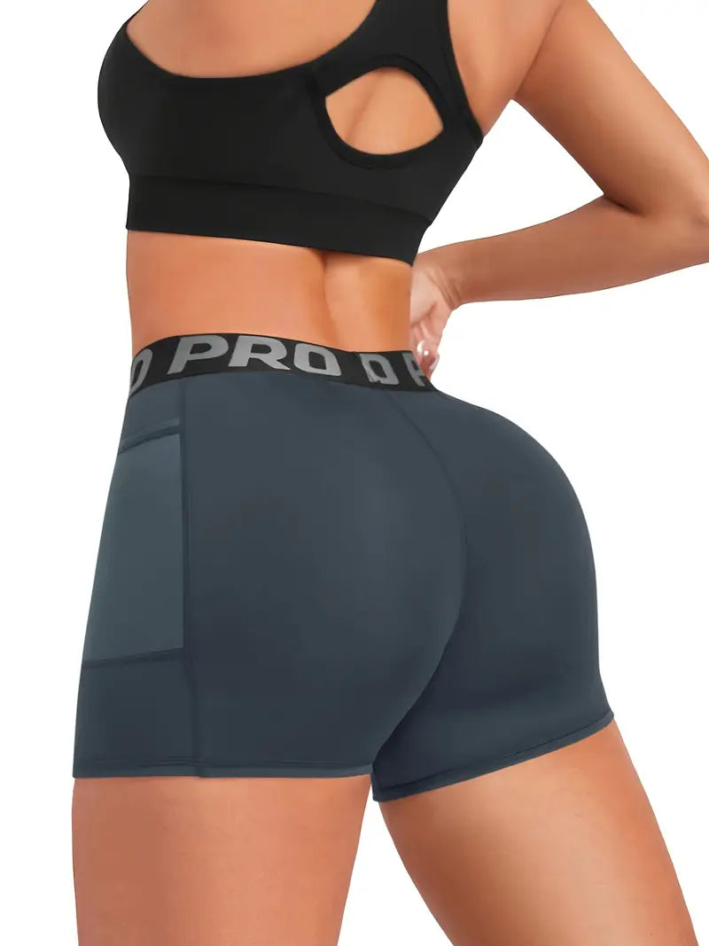 Woman's High Waist Short Leggings