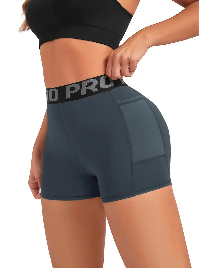 Woman's High Waist Short Leggings