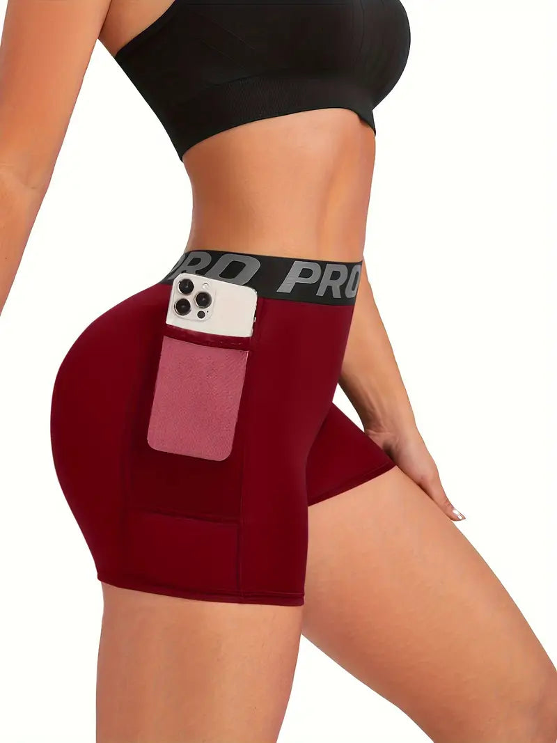 Woman's High Waist Short Leggings