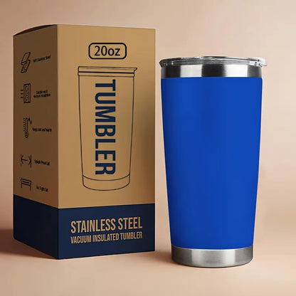 20oz Stainless Steel Tumbler with Lid