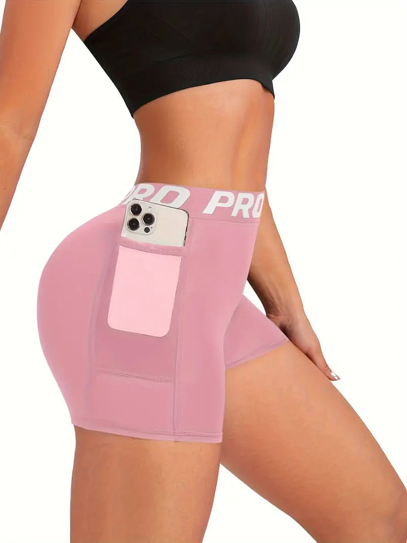 Woman's High Waist Short Leggings