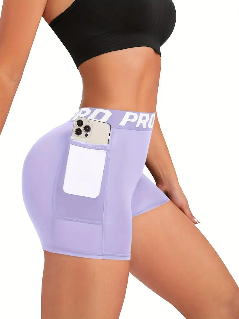 Woman's High Waist Short Leggings