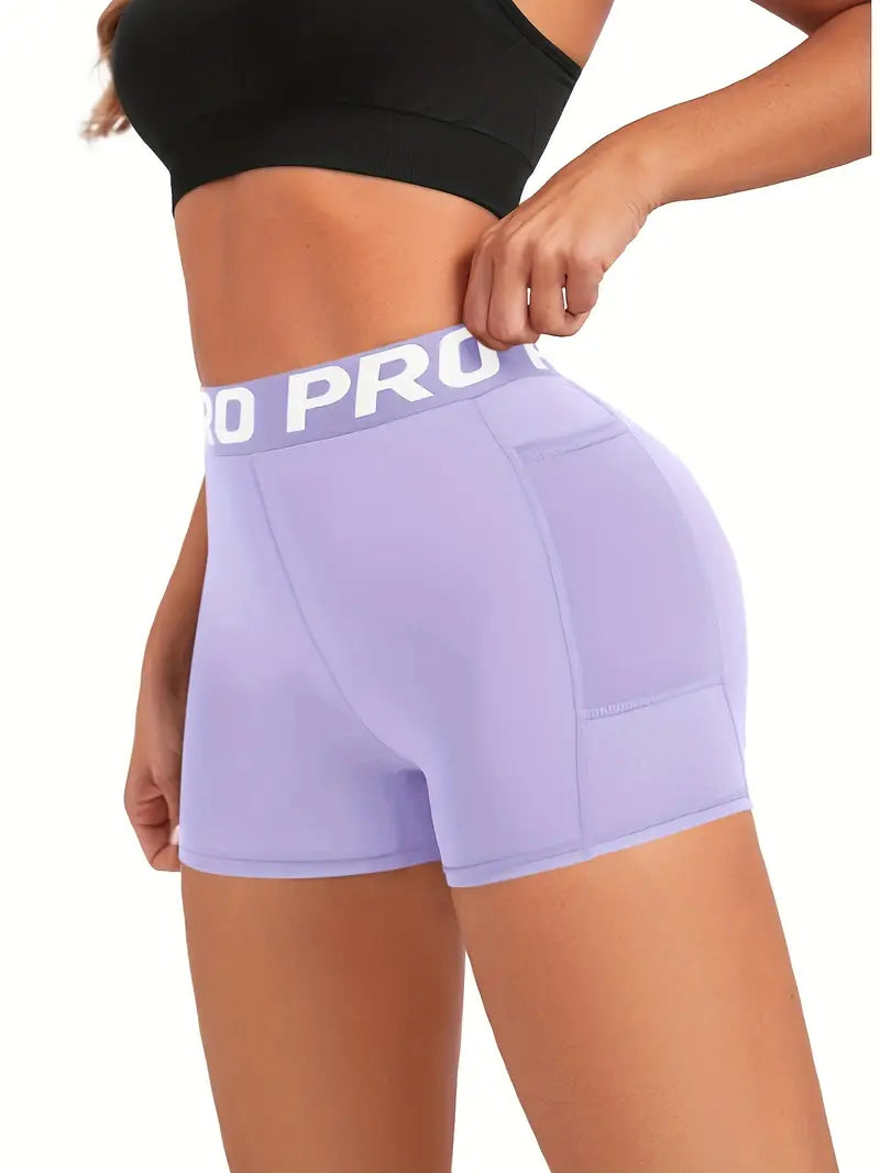 Woman's High Waist Short Leggings