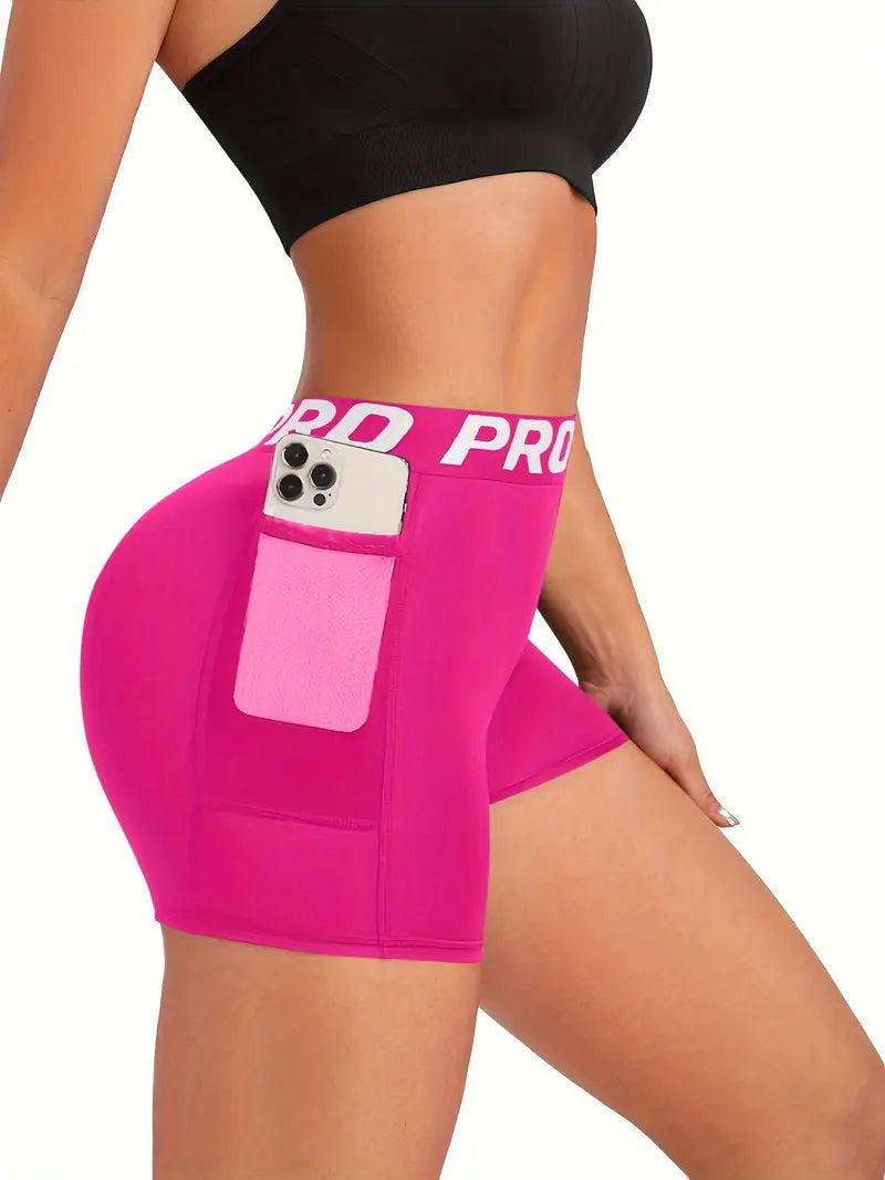 Woman's High Waist Short Leggings