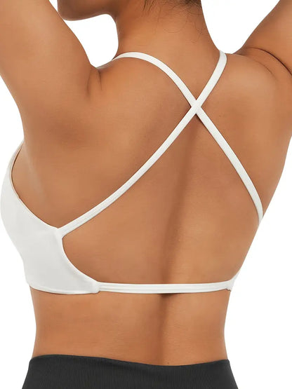 Woman's V-neck Sports Bra