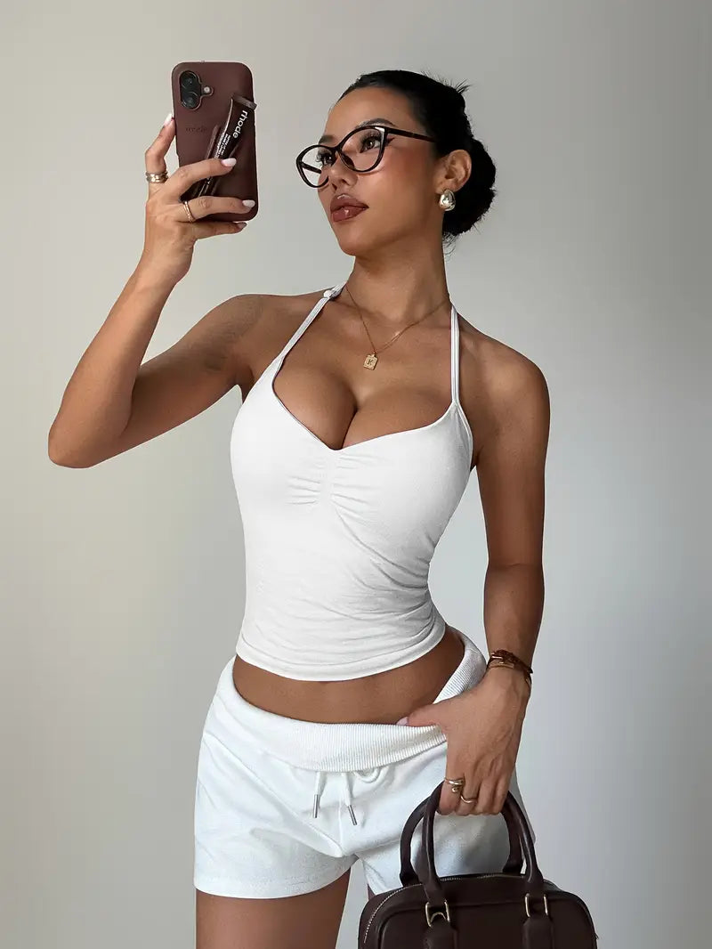 Woman's Gym String Top